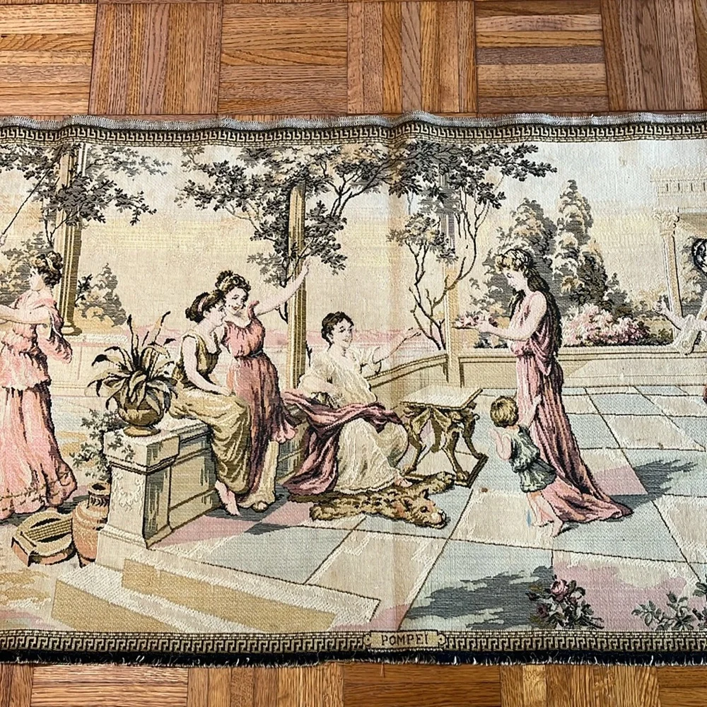 Antique Pompei Tapestry